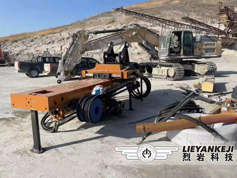 挖機巖石鉆裂一體機 挖機巖石鉆裂一體機